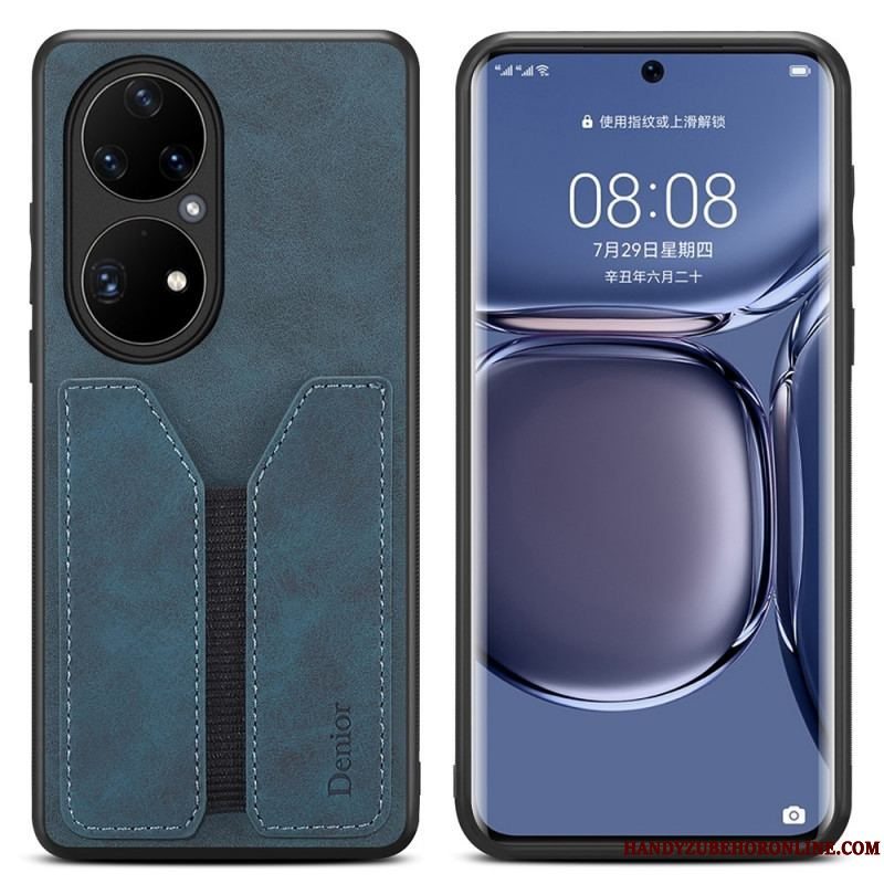 Cover Huawei P50 Pro Denior Elastisk Kortholder