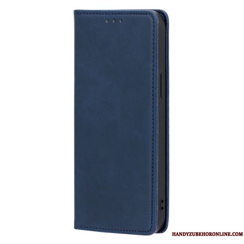 Cover Huawei P60 Pro Flip Cover Kalvetekstur