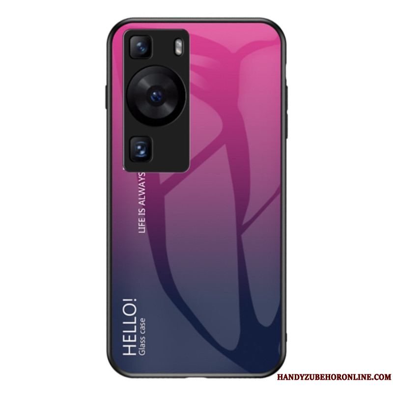 Cover Huawei P60 Pro Hej Hærdet Glas