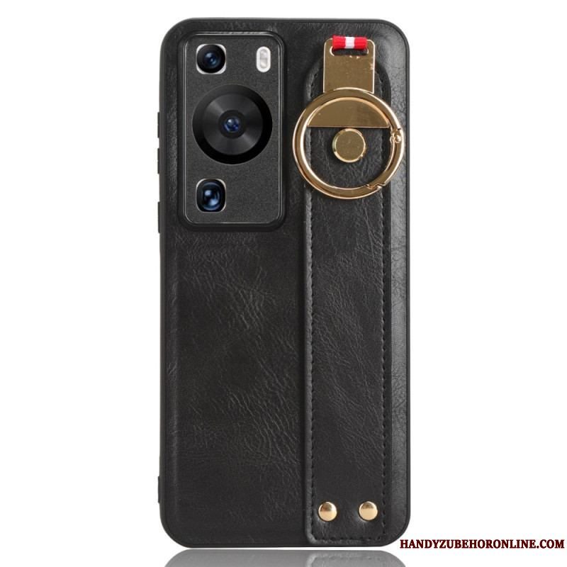 Cover Huawei P60 Pro Med Rem Og Ring