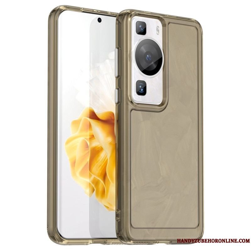 Cover Huawei P60 Pro Transparent Candy Series