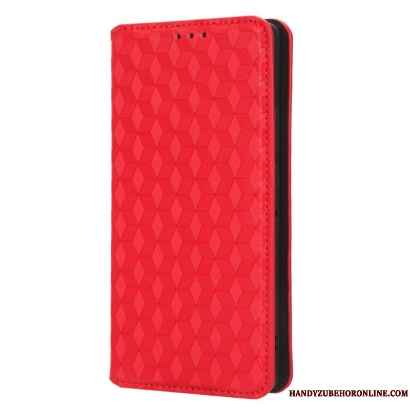 Cover Motorola Edge 40 Pro Flip Cover 3d Mønster