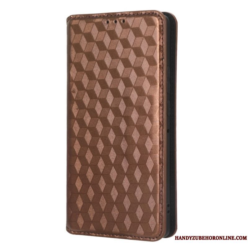 Cover Motorola Edge 40 Pro Flip Cover 3d Mønster