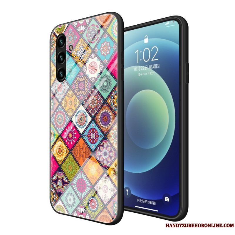 Cover Samsung Galaxy A13 5G / A04s Patchwork Magnetisk Holder