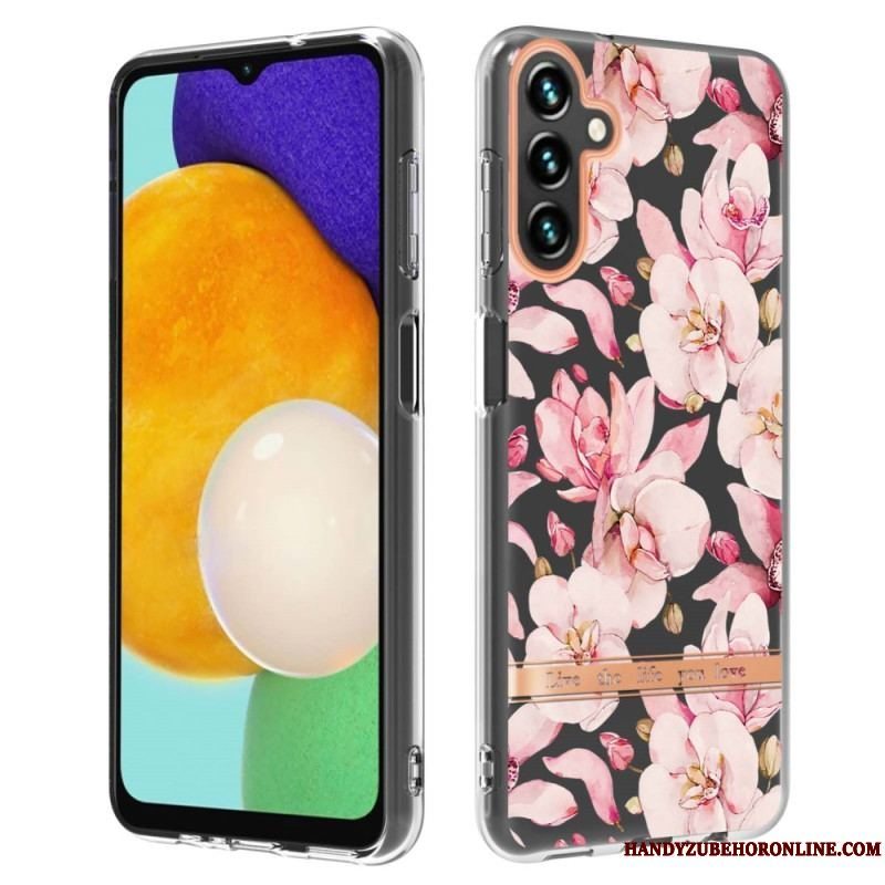 Cover Samsung Galaxy A14 / A14 5G Farverige Blomster