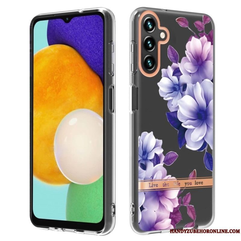 Cover Samsung Galaxy A14 / A14 5G Farverige Blomster