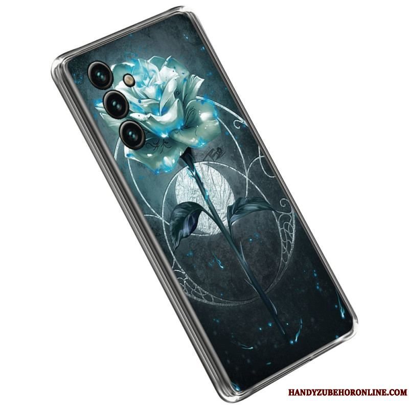 Cover Samsung Galaxy A14 / A14 5G Fleksibel Blomst