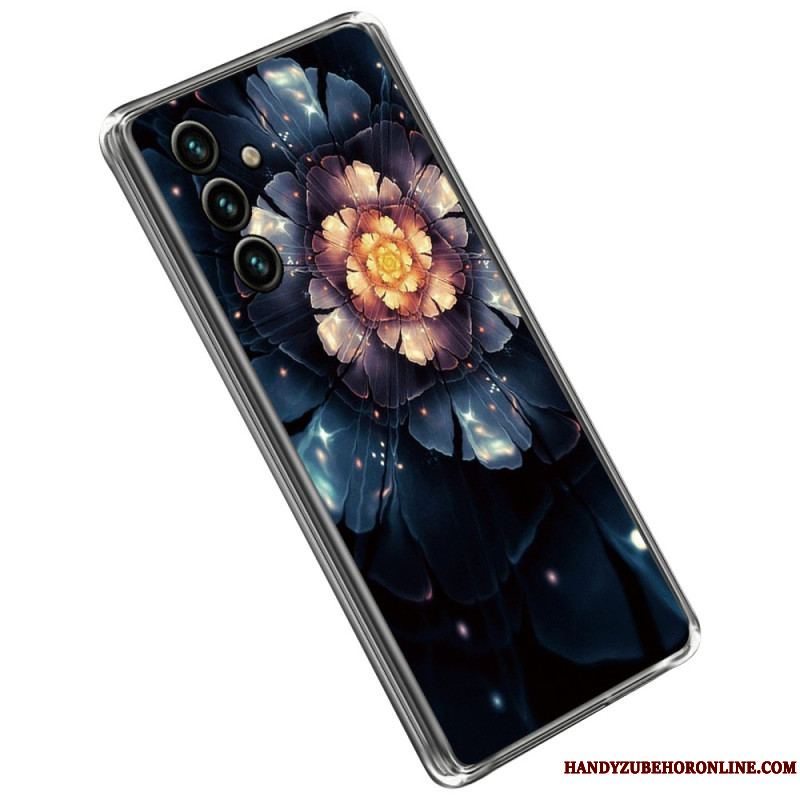 Cover Samsung Galaxy A14 / A14 5G Fleksibel Blomst