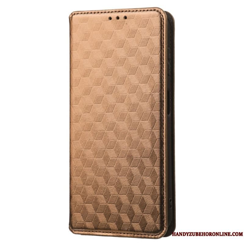 Cover Samsung Galaxy A14 / A14 5G Flip Cover 3d Mønster