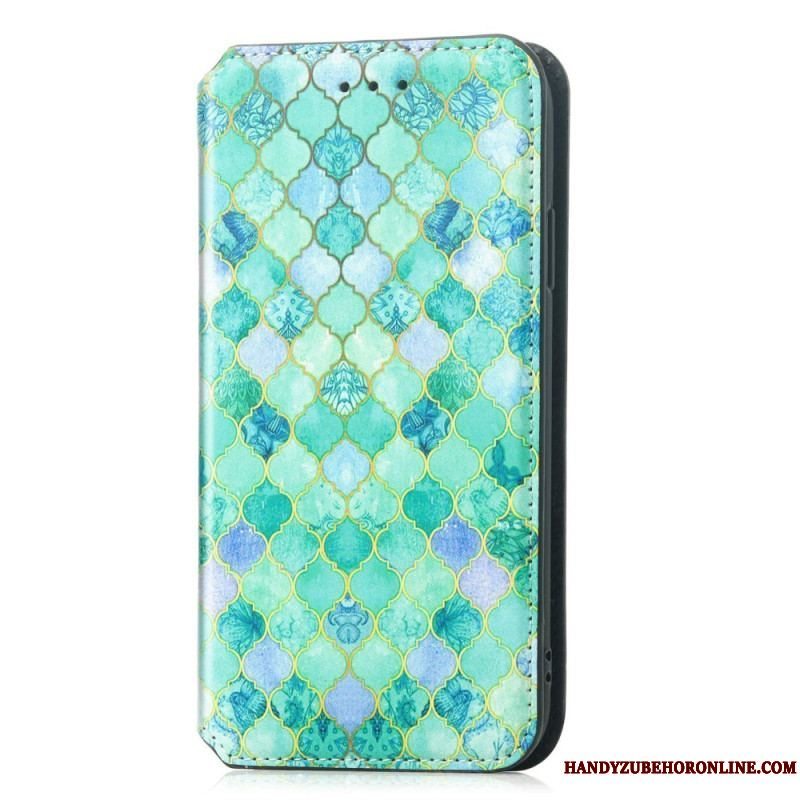 Cover Samsung Galaxy A14 / A14 5G Flip Cover Caseneo Rfid Design