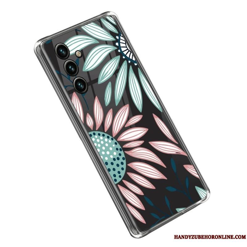 Cover Samsung Galaxy A14 / A14 5G Sømløs Blomster