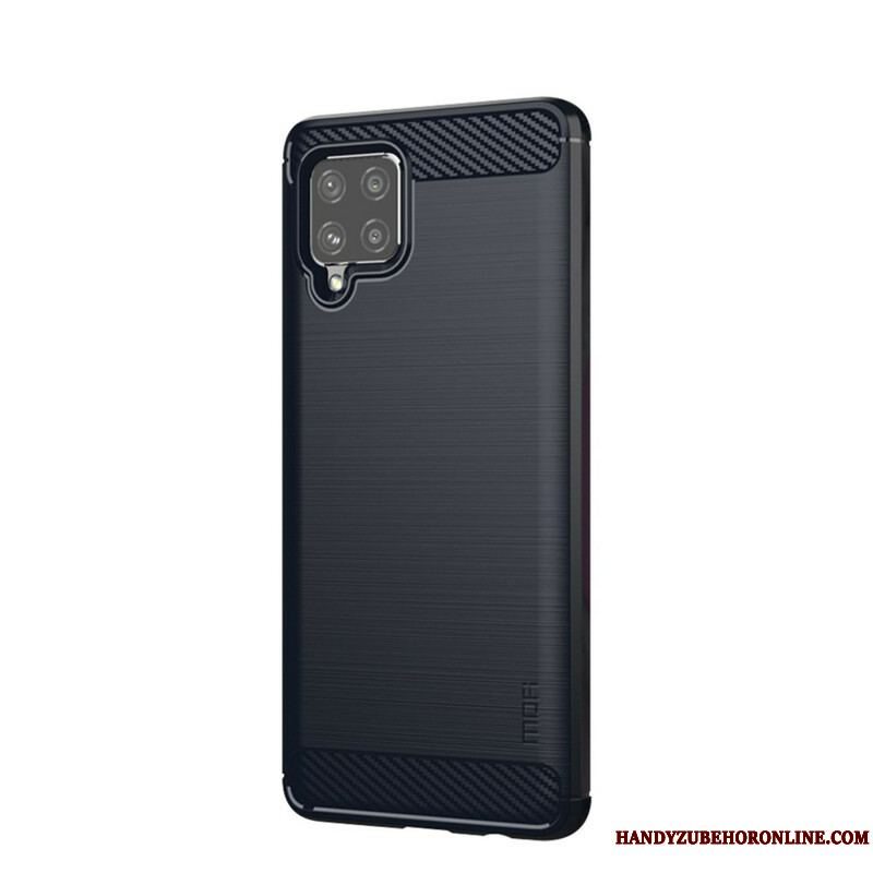 Cover Samsung Galaxy A42 5G Mofi Børstet Kulfiber