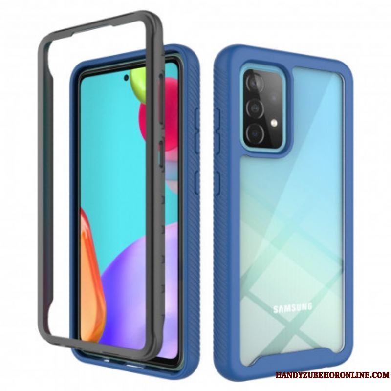 Cover Samsung Galaxy A52 4G / A52 5G / A52s 5G Hybrid Design Silikone Kanter