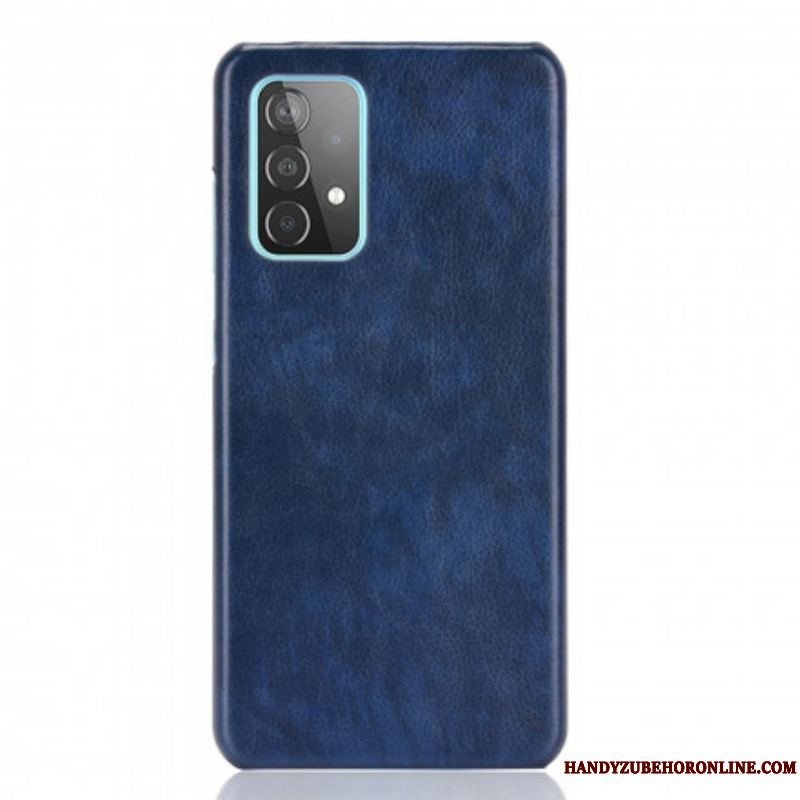 Cover Samsung Galaxy A52 4G / A52 5G / A52s 5G Litchi Læderstil