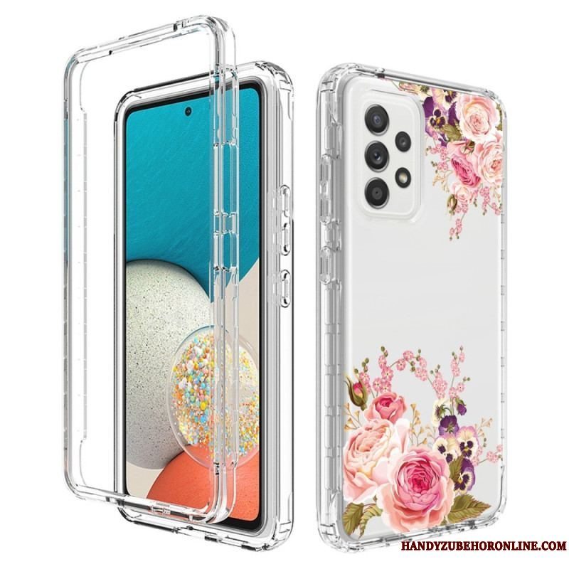 Cover Samsung Galaxy A53 5G Sømløse Blomster