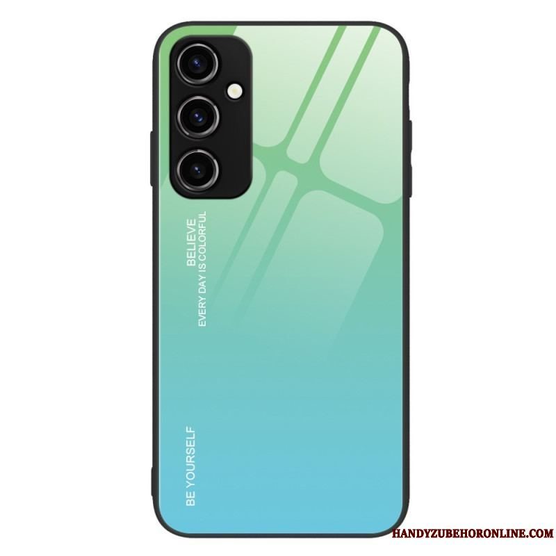 Cover Samsung Galaxy A54 5G Hærdet Glas Vær Dig Selv