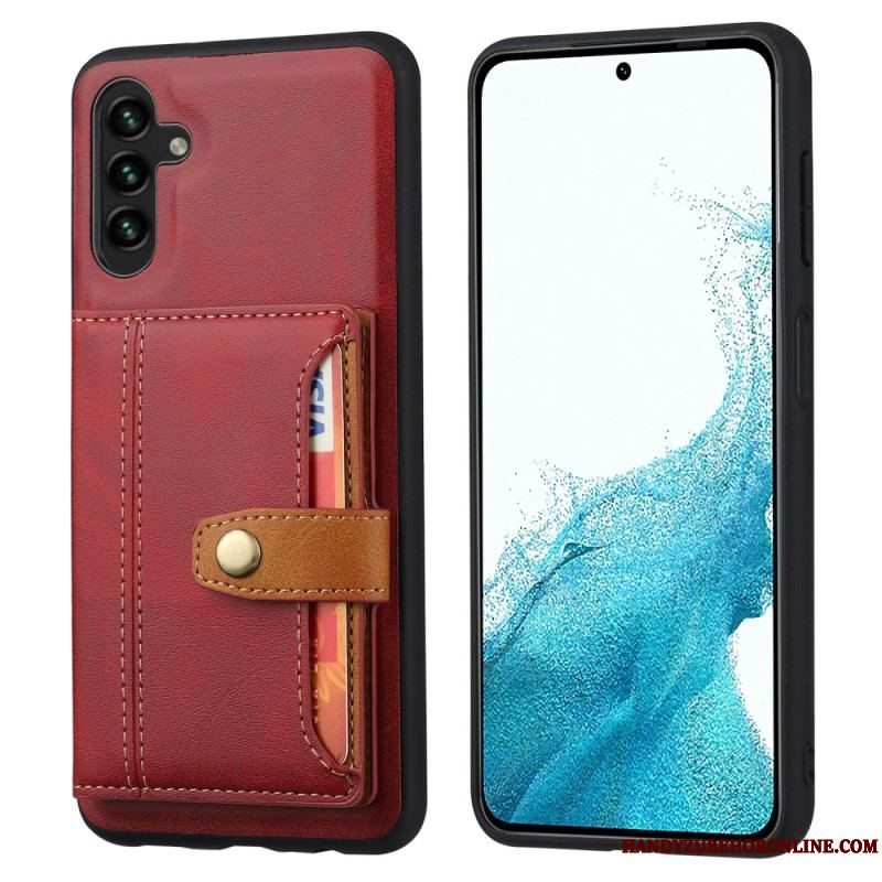 Cover Samsung Galaxy A54 5G Kortholder Støttestrop