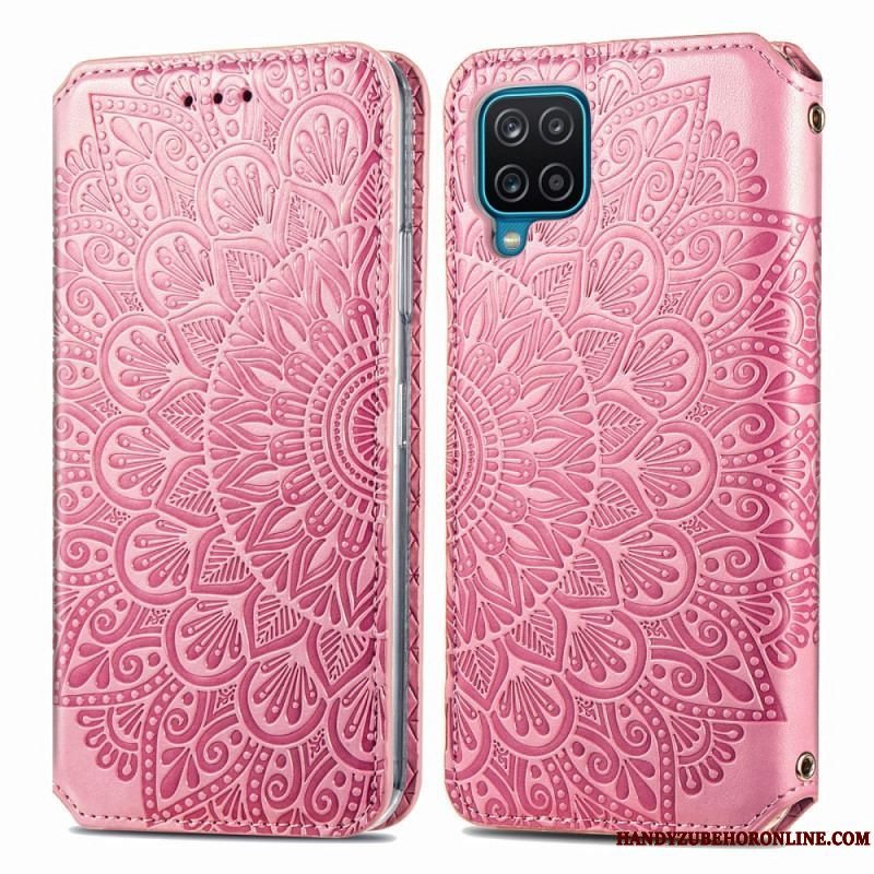 Cover Samsung Galaxy M12 / A12 Flip Cover Mandala