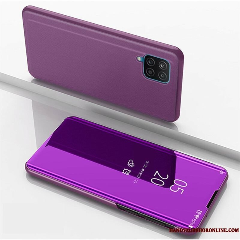 Cover Samsung Galaxy M12 / A12 Flip Cover Spejl