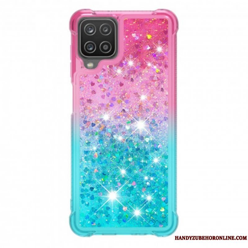 Cover Samsung Galaxy M12 / A12 Pailletter Farver