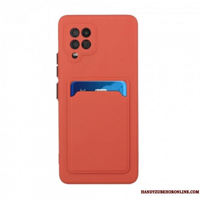 Cover Samsung Galaxy M12 / A12 Silikone Kortholder