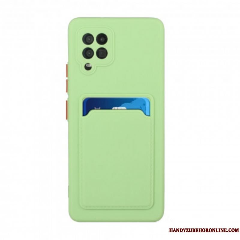 Cover Samsung Galaxy M12 / A12 Silikone Kortholder