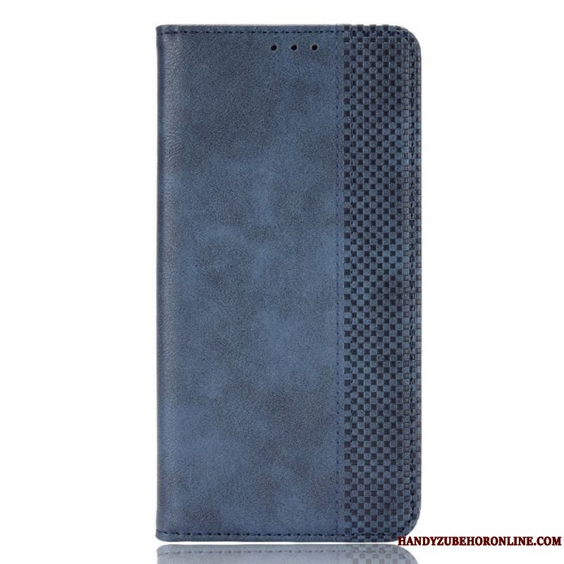 Cover Samsung Galaxy M23 5G Flip Cover Stiliseret Vintage Lædereffekt