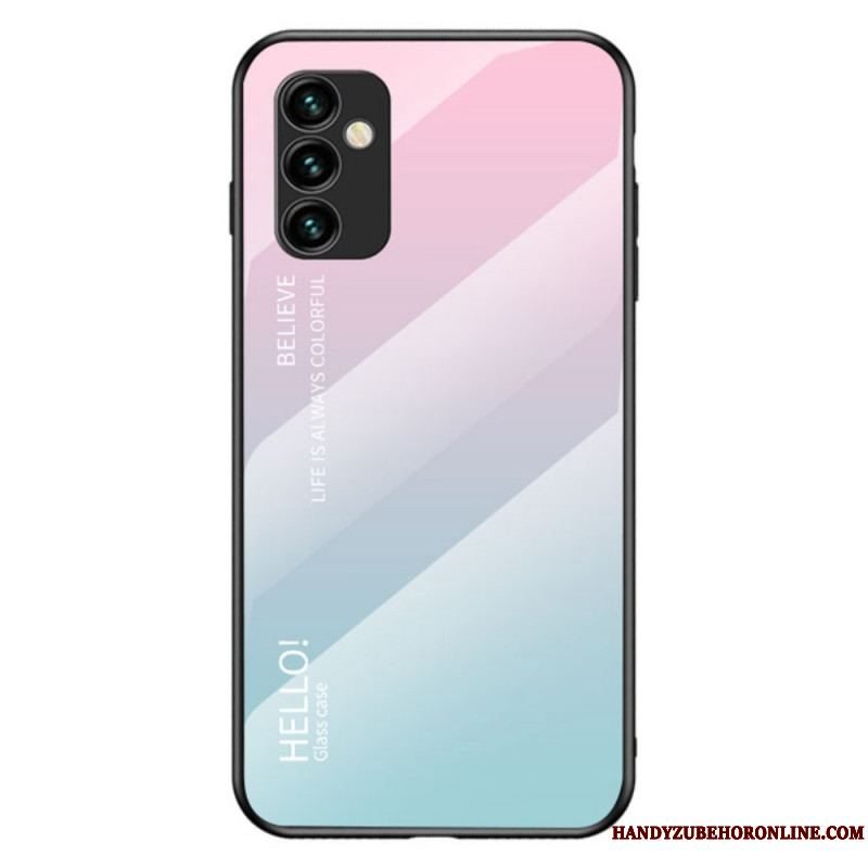 Cover Samsung Galaxy M23 5G Hærdet Glas Hej