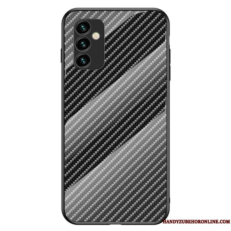 Cover Samsung Galaxy M23 5G Kulfiber Hærdet Glas