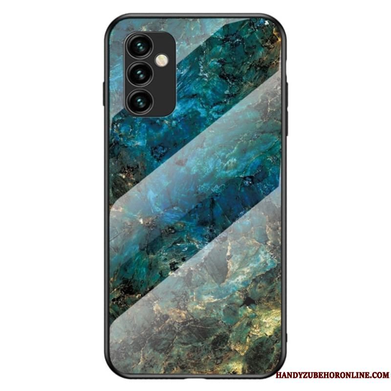 Cover Samsung Galaxy M23 5G Marmorfarver Hærdet Glas