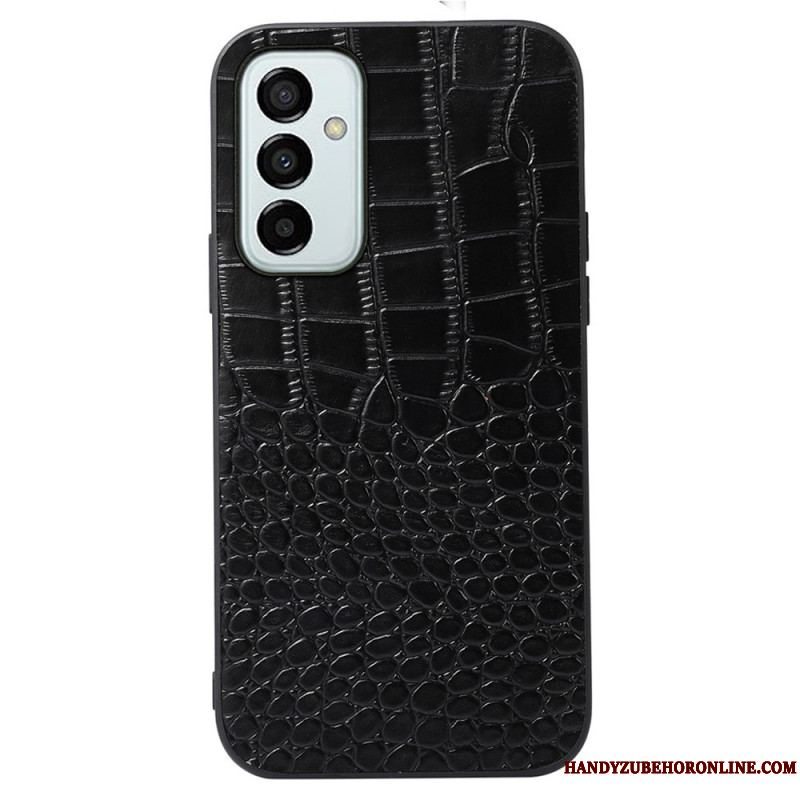 Cover Samsung Galaxy M23 5G Ægte Crocodile Texture Læder