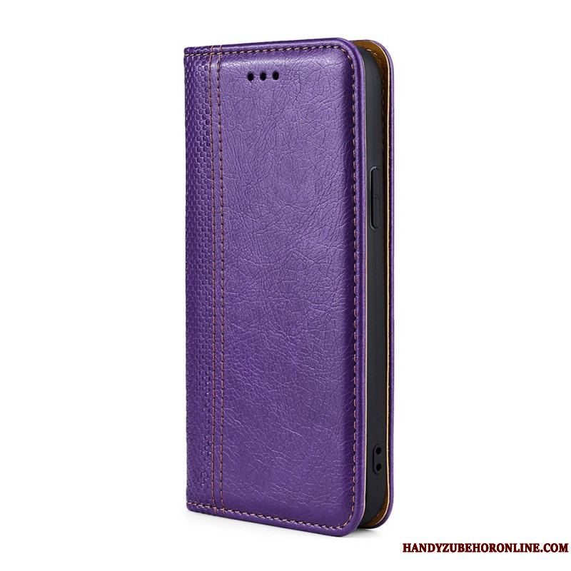 Cover Samsung Galaxy M32 Flip Cover Vintage Læder Stil