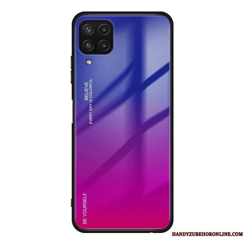 Cover Samsung Galaxy M32 Hærdet Glas Vær Dig Selv