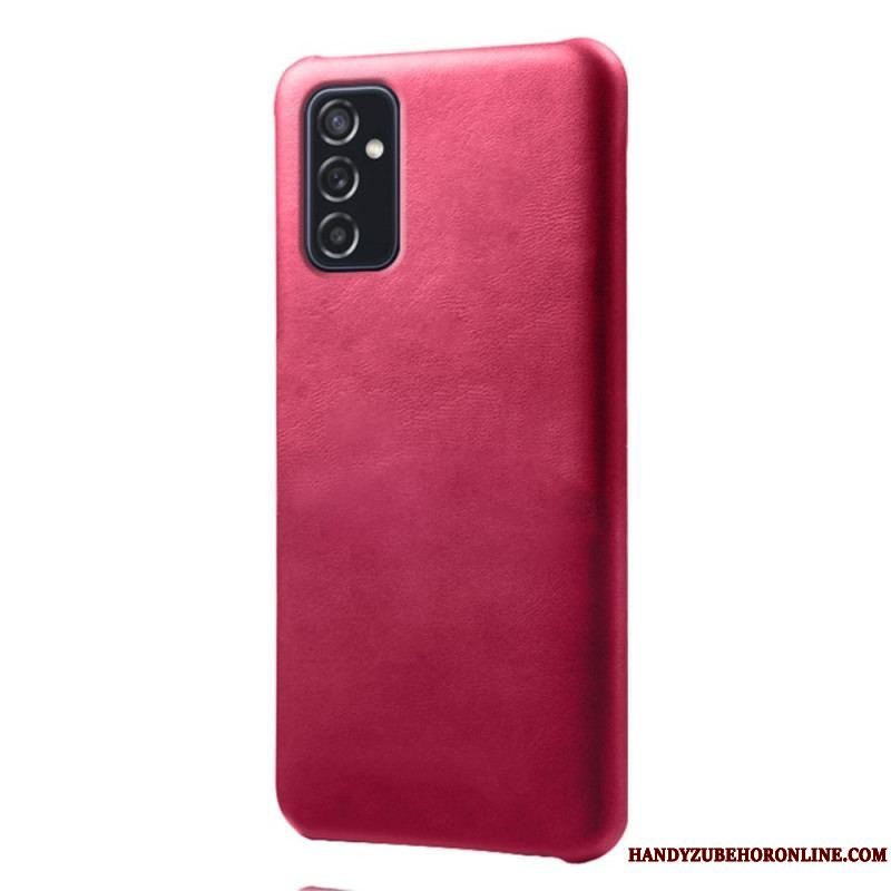 Cover Samsung Galaxy M52 5G Ksq Lædereffekt