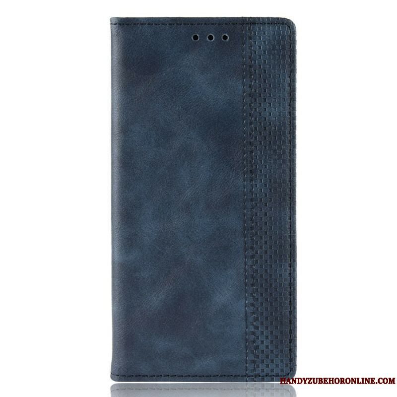 Cover Samsung Galaxy S20 Plus / S20 Plus 5G Flip Cover Stiliseret Vintage Lædereffekt