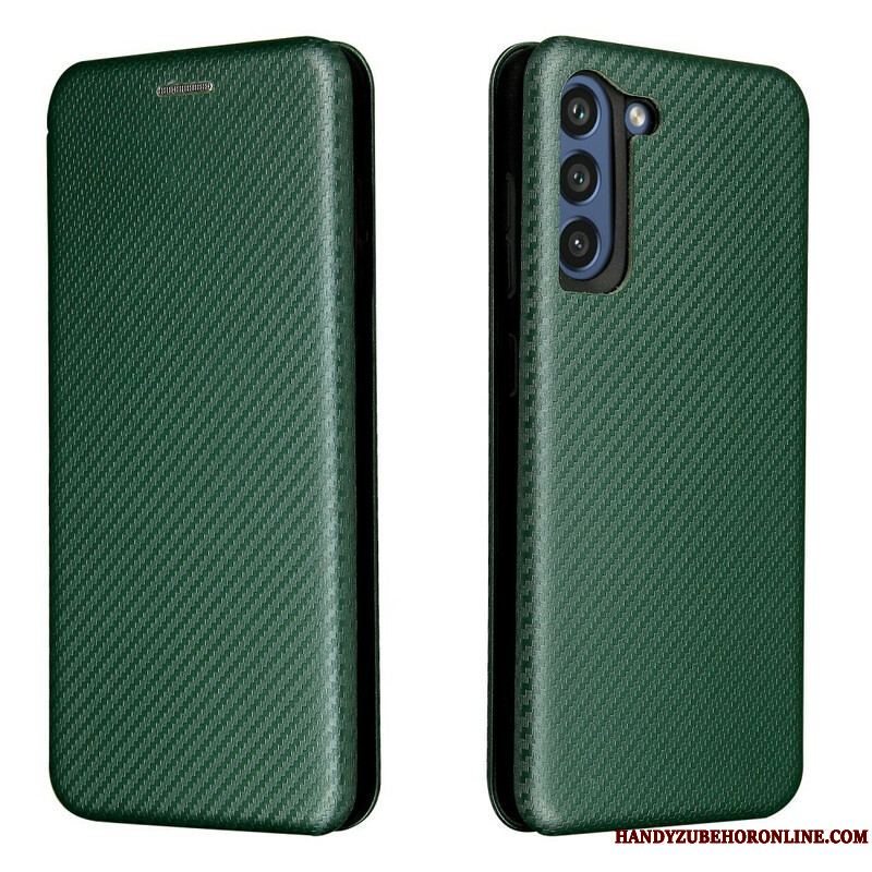 Cover Samsung Galaxy S21 FE Flip Cover Kulfiber