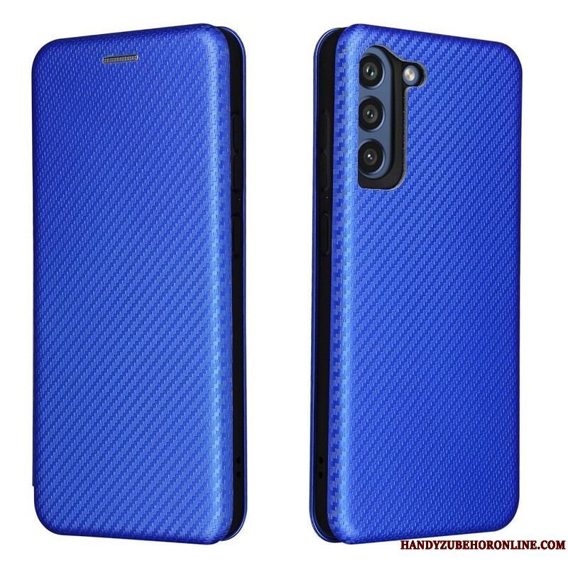 Cover Samsung Galaxy S21 FE Flip Cover Kulfiber