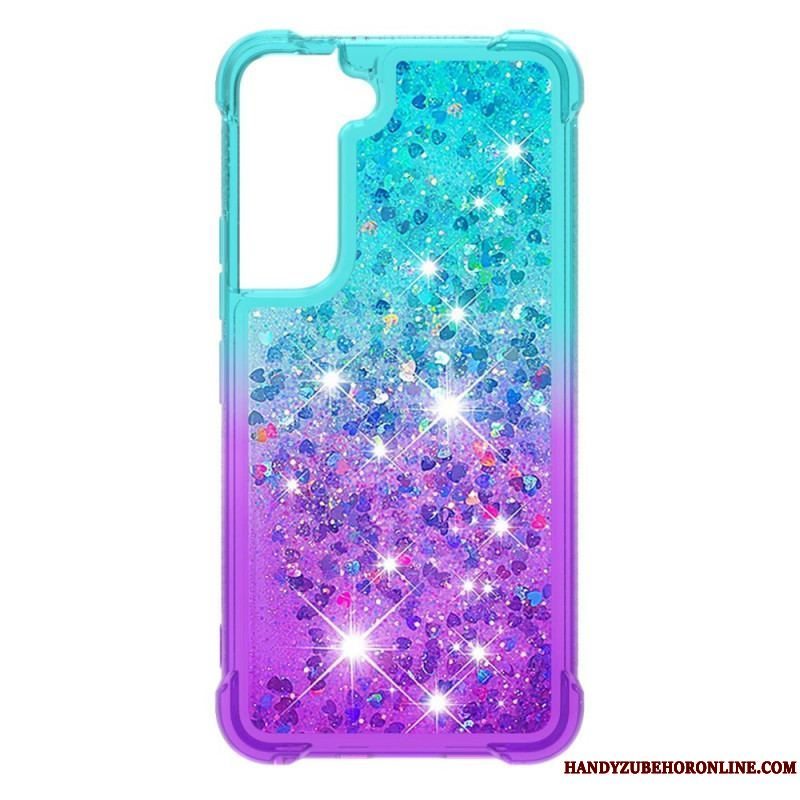 Cover Samsung Galaxy S22 5G Pailletter Farver