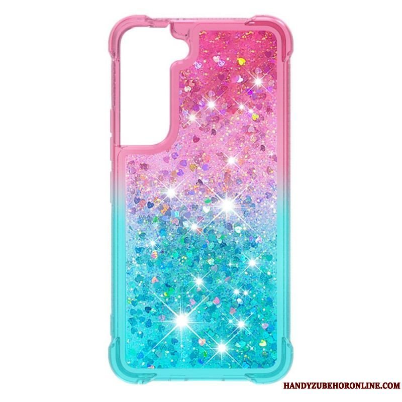 Cover Samsung Galaxy S22 5G Pailletter Farver