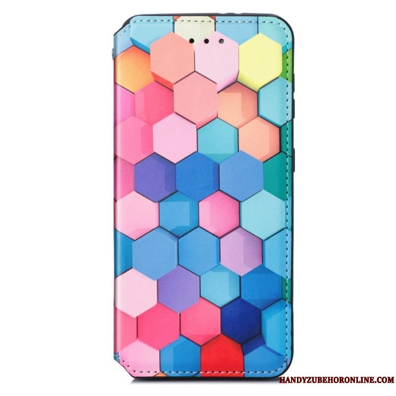 Cover Samsung Galaxy S22 Plus 5G Flip Cover Caseneo Rfid Design