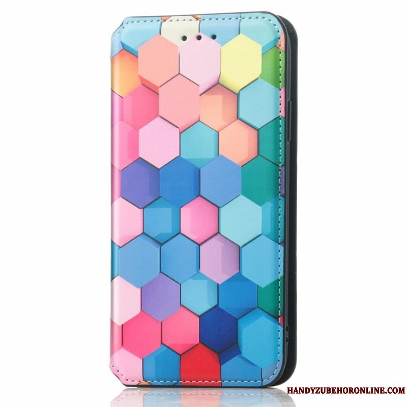 Cover Samsung Galaxy S22 Ultra 5G Flip Cover Caseneo Rfid Design