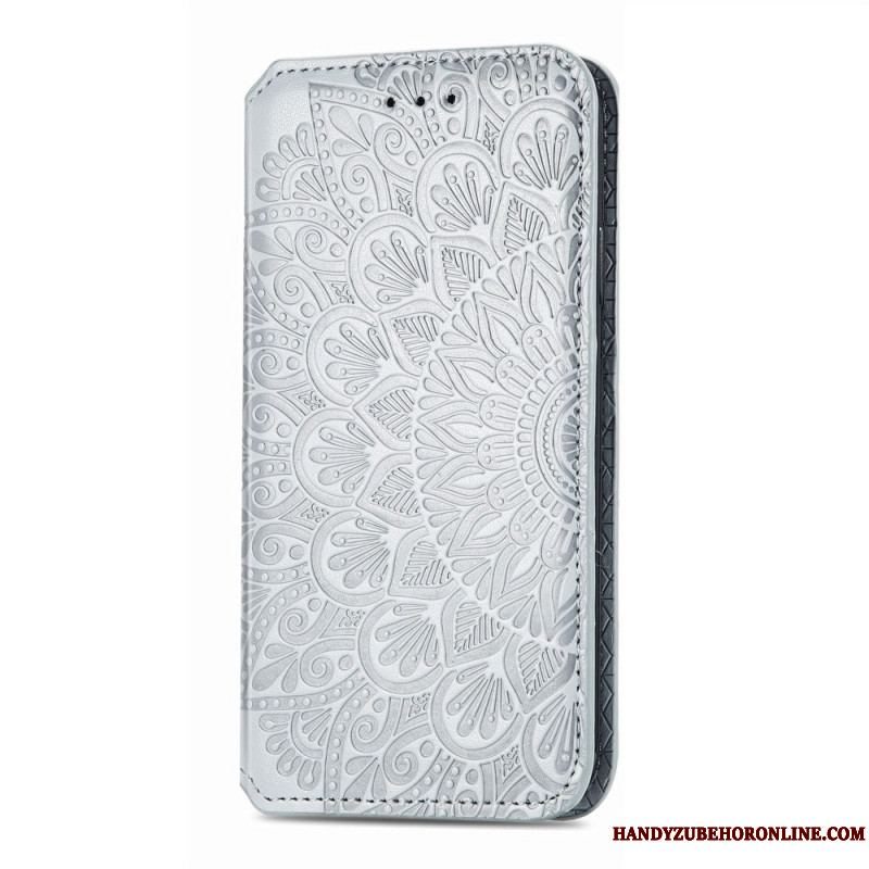 Cover Samsung Galaxy S22 Ultra 5G Flip Cover Mandala