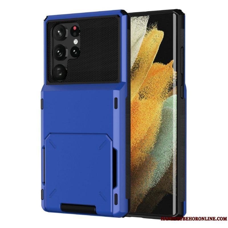 Cover Samsung Galaxy S22 Ultra 5G Flip Style Kortholder