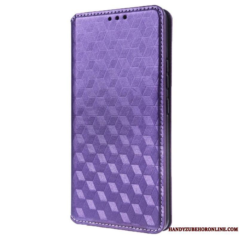 Cover Samsung Galaxy S23 5G Flip Cover 3d Mønster