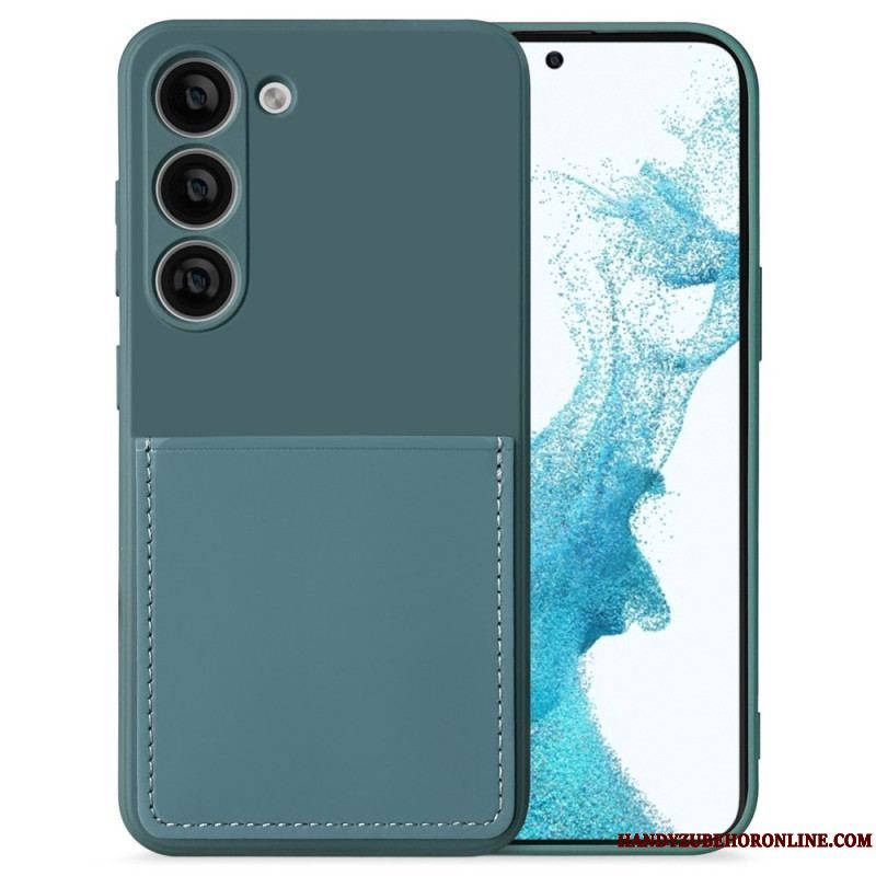 Cover Samsung Galaxy S23 5G Flydende Silikone Kortholder