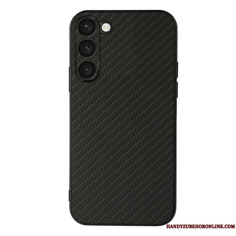 Cover Samsung Galaxy S23 5G Klassisk Kulfiber