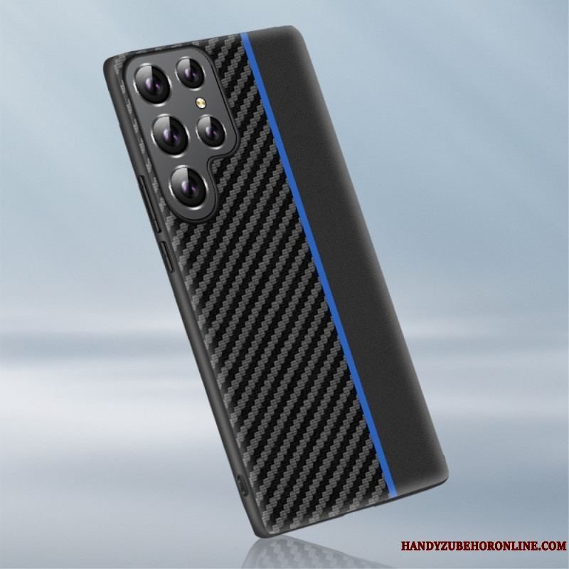 Cover Samsung Galaxy S23 Ultra 5G Carbon Fiber Line