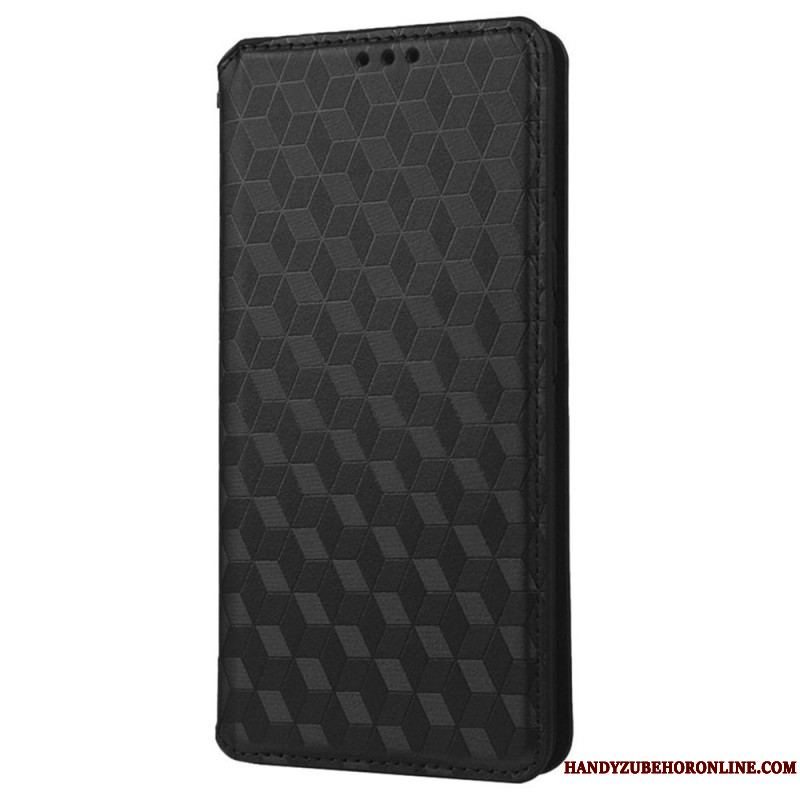 Cover Samsung Galaxy S23 Ultra 5G Flip Cover 3d Mønster