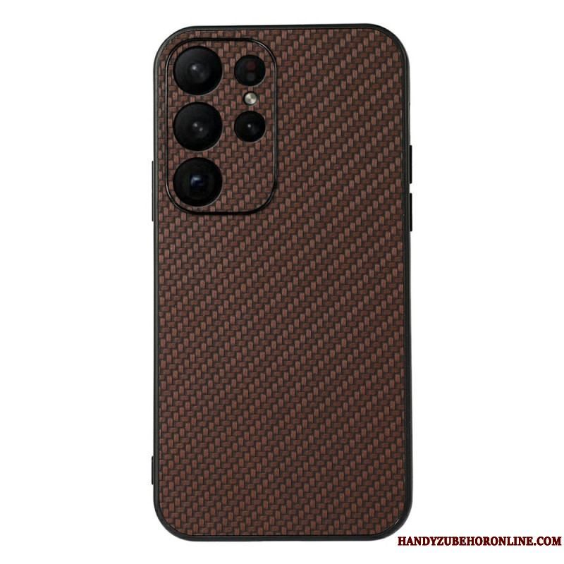 Cover Samsung Galaxy S23 Ultra 5G Klassisk Kulfiber