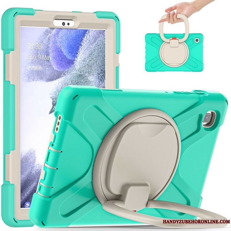 Cover Samsung Galaxy Tab A7 Lite Ultra Resistent Roterende Ring-støtte